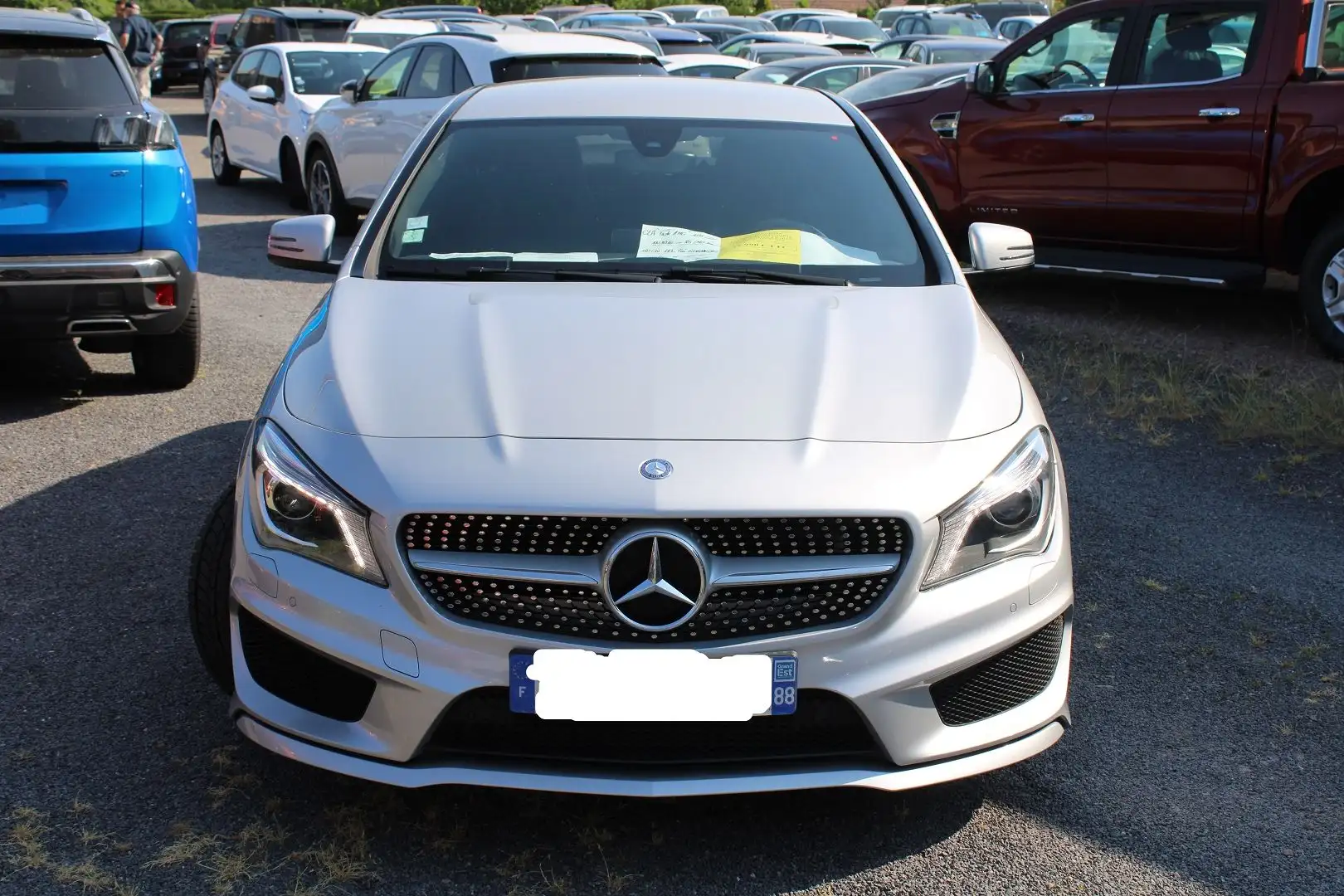 Mercedes-Benz CLA 180 180 CDI \PACK AMG\ GPS 3D XÉNON+LED JA 18 USB RÉGU Gris - 2