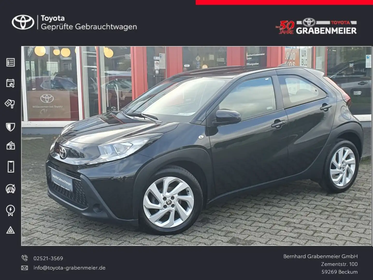 Toyota Aygo X x-play Schwarz - 1