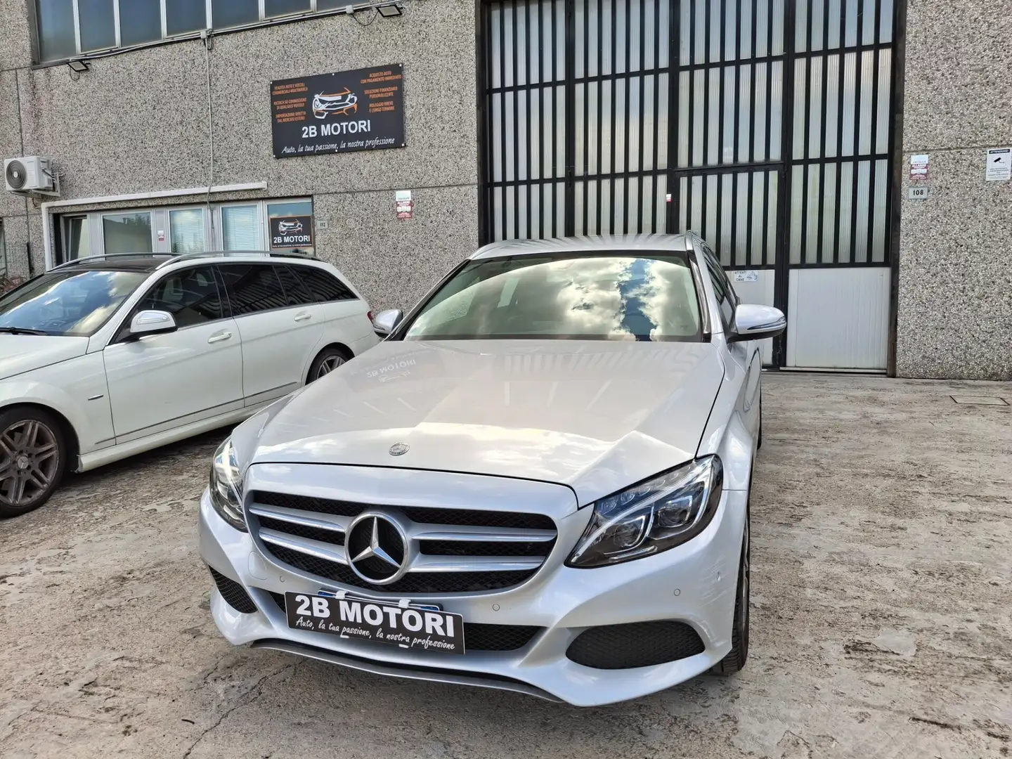 Mercedes-Benz C 220 C 220 d S.W. Auto Sport Grigio - 1