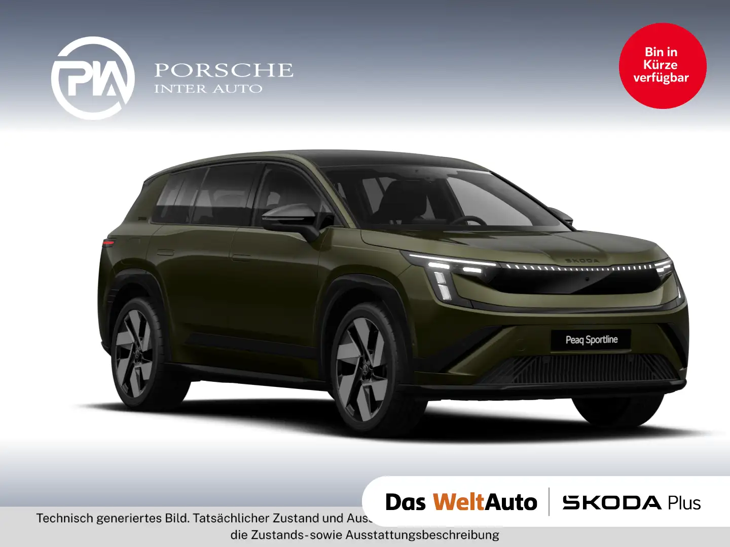 Skoda Peaq Sportline 90x Grün - 1