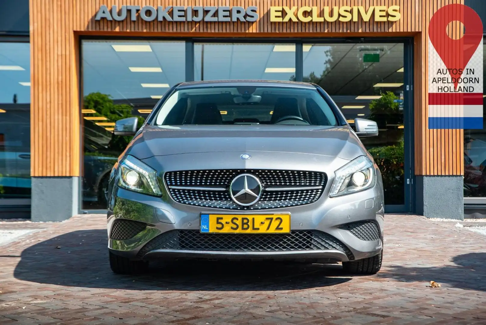 Mercedes-Benz A 180 Ambition xenon leder navi kamera Cruise Gris - 2