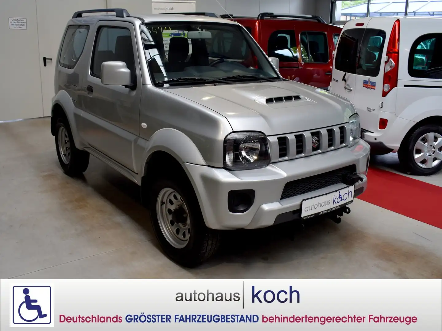 Suzuki Jimny 1.3 EU5 Automatik Euro 5 Style Schneepflug Vorb. Silber - 2