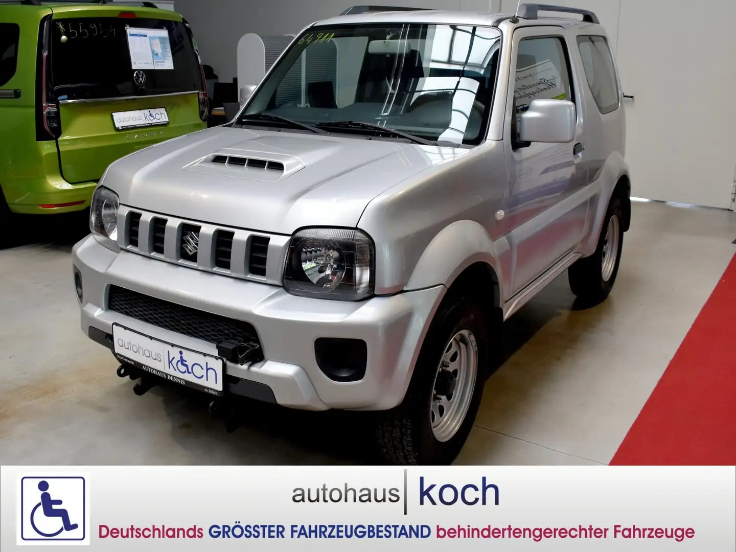 Suzuki Jimny 1.3 EU5 Automatik Euro 5 Style Schneepflug Vorb. Silber - 1