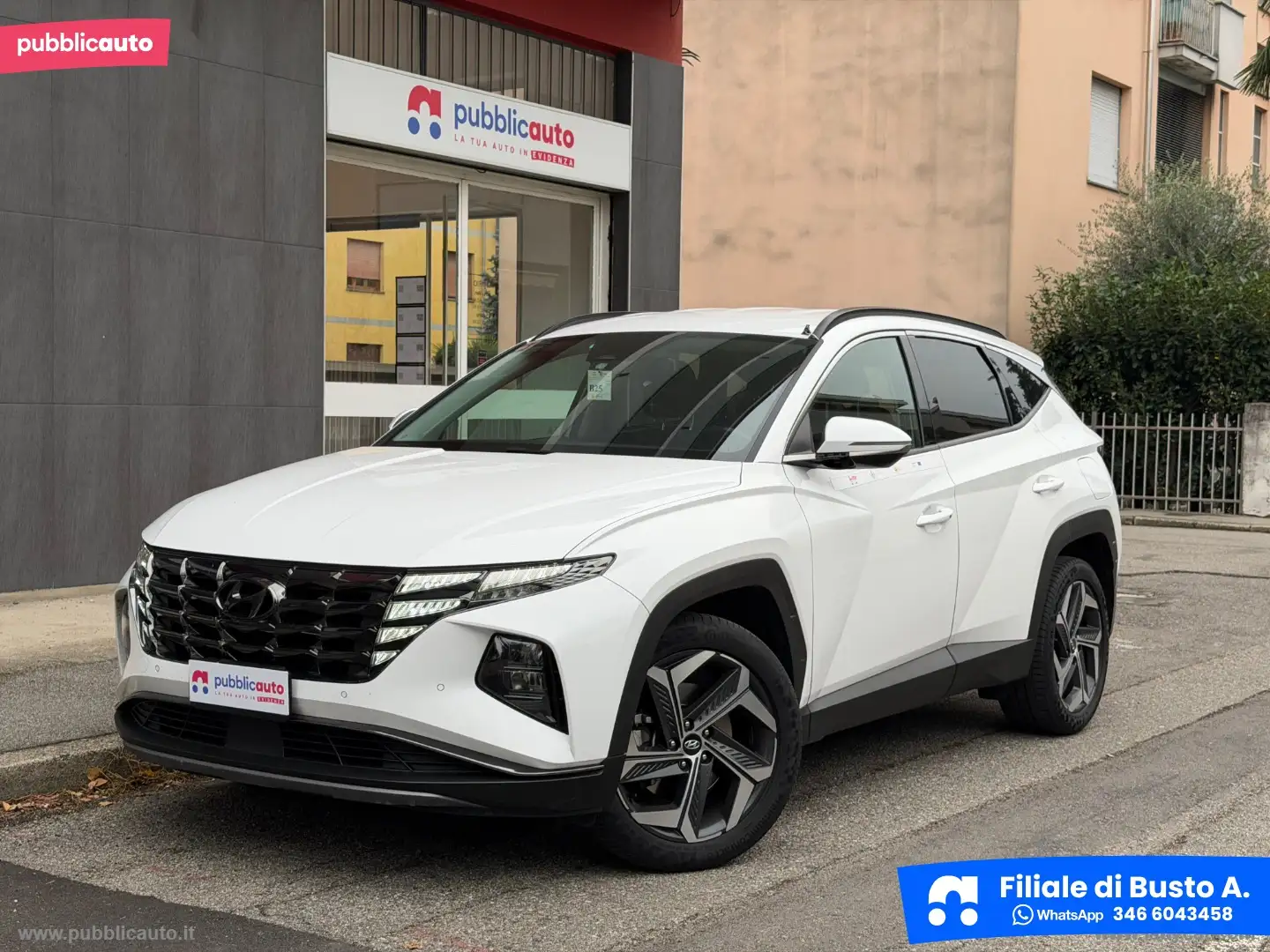 Hyundai TUCSON 1.6 HEV aut. Exellence Weiß - 1