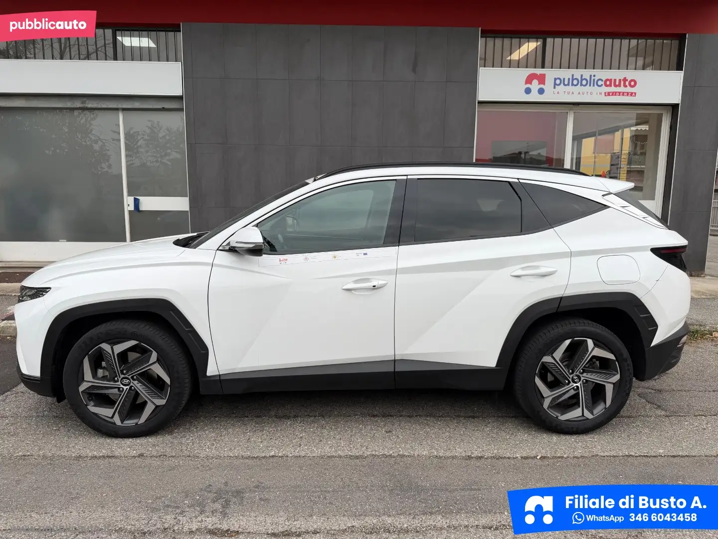 Hyundai TUCSON 1.6 HEV aut. Exellence Weiß - 2