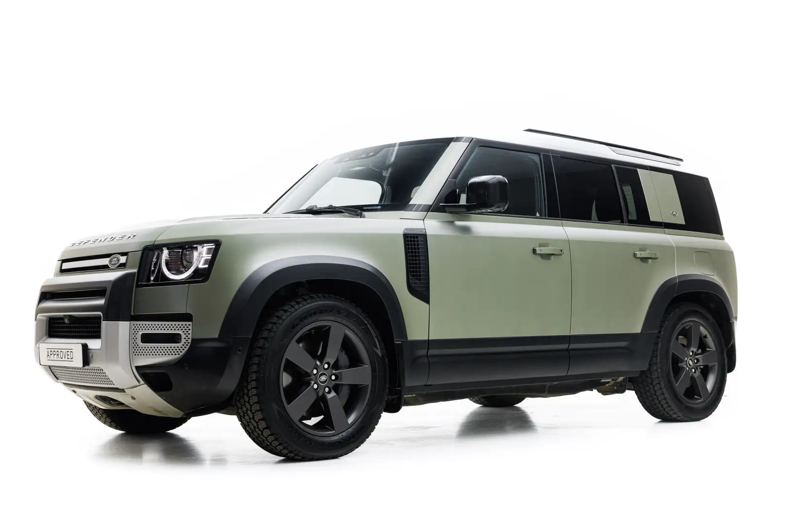 Land Rover Defender 110 P400e 110 HSE | Head-up | Stoffen vouwbaar dak Groen - 2