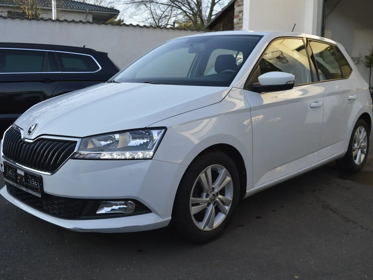 Skoda Fabia 1.0 TSI Ambition*Temp*CAM*Smart Link*Maxi-DOT Blanc - 1