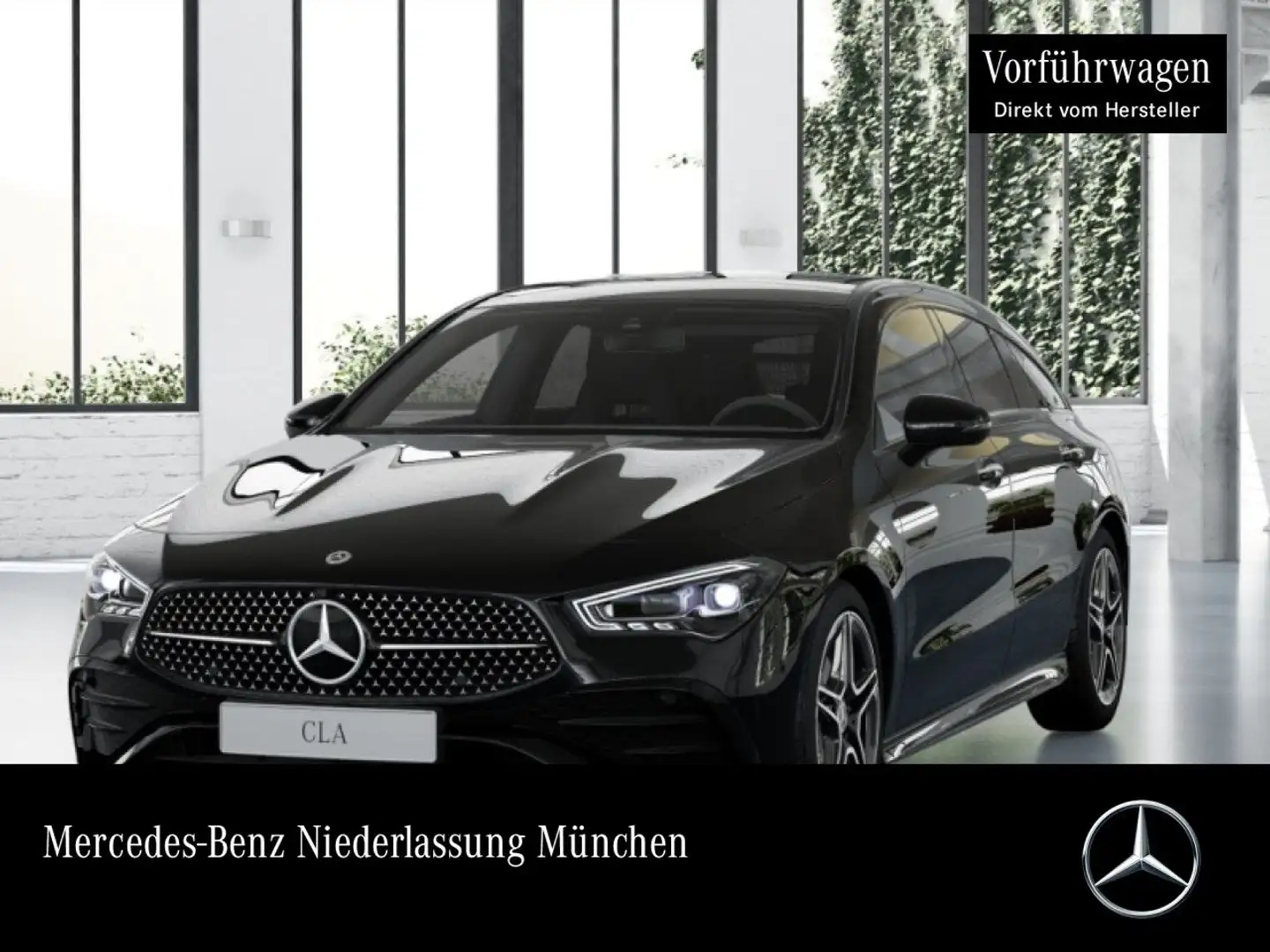 Mercedes-Benz CLA 200 AMG+NIGHT+PANO+360°+MULTIBEAM+STHZG+TOTW Noir - 1