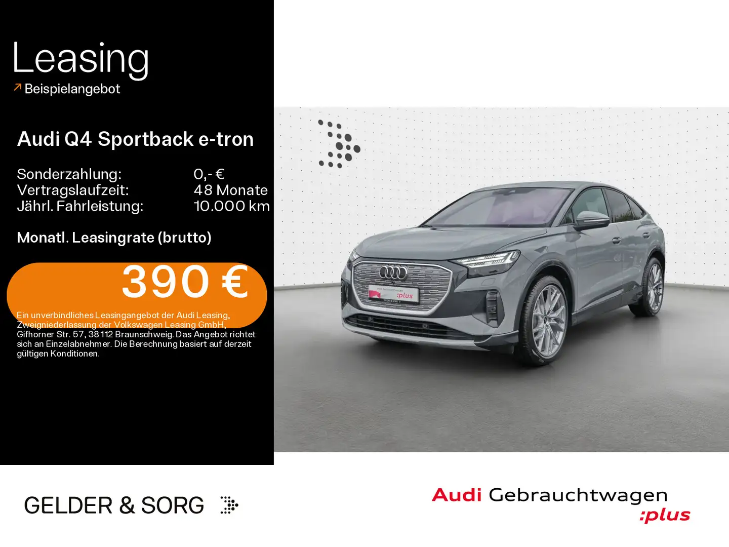 Audi Q4 e-tron 35 S line 0,25%*AHK*Matrix*R Grau - 1