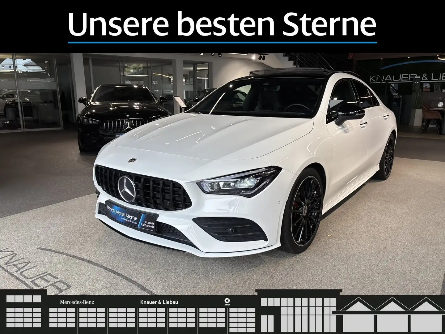 Mercedes-Benz CLA 250 CLA 250 4M Coupé AMG-Line*Pano*Cam*Memory*AHK* Blanc - 2