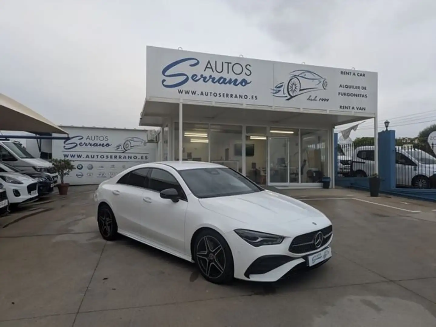 Mercedes-Benz C 220 200D AMG, PAQUETE NOCHE Blanco - 1