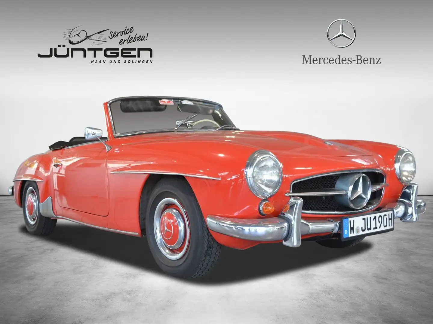Mercedes-Benz 190 SL (W121) Kırmızı - 1