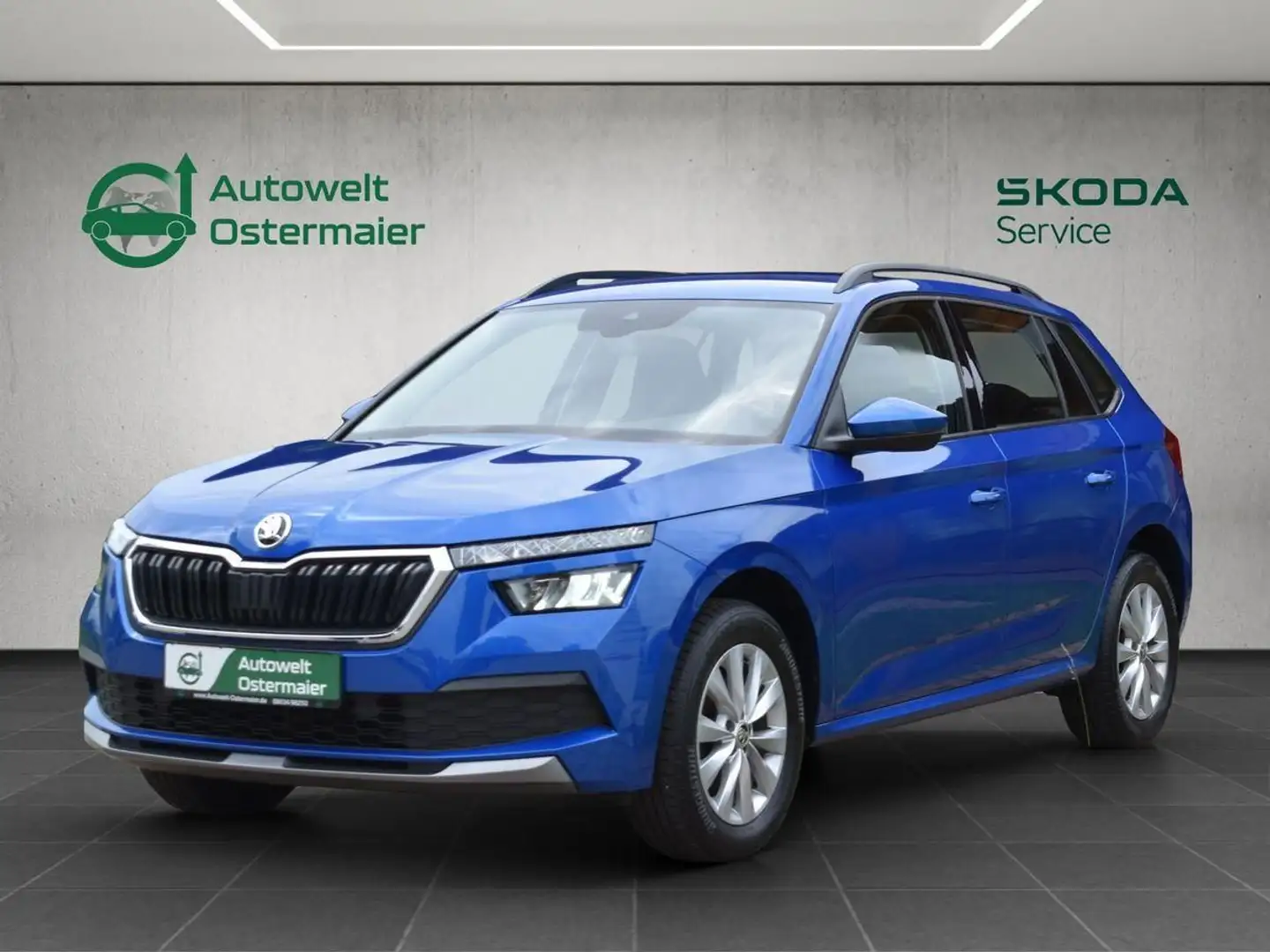Skoda Kamiq 1.0 TSI Ambition Metallic Blau - 1