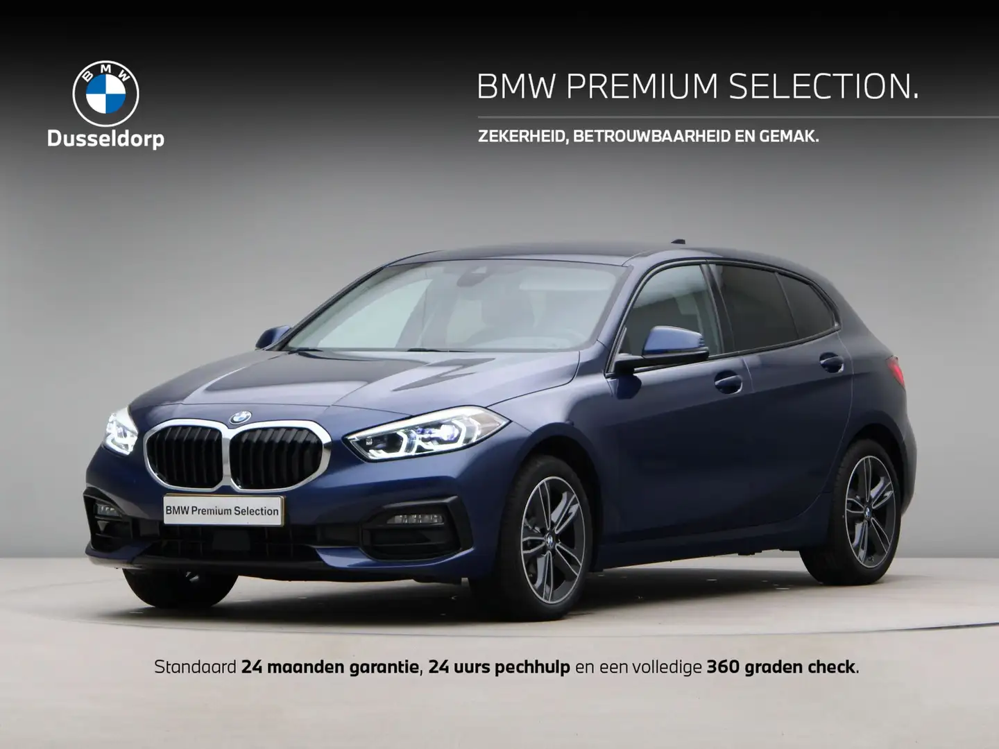 BMW 118 1 Serie 118i Exe Sportline Aut. Blauw - 1