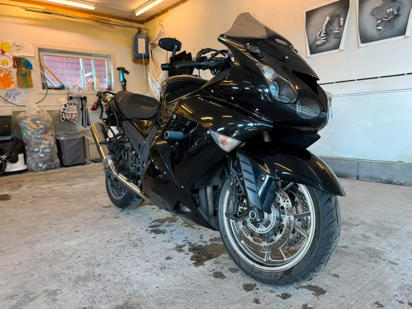 Kawasaki ZZR 1400 Bleu - 1