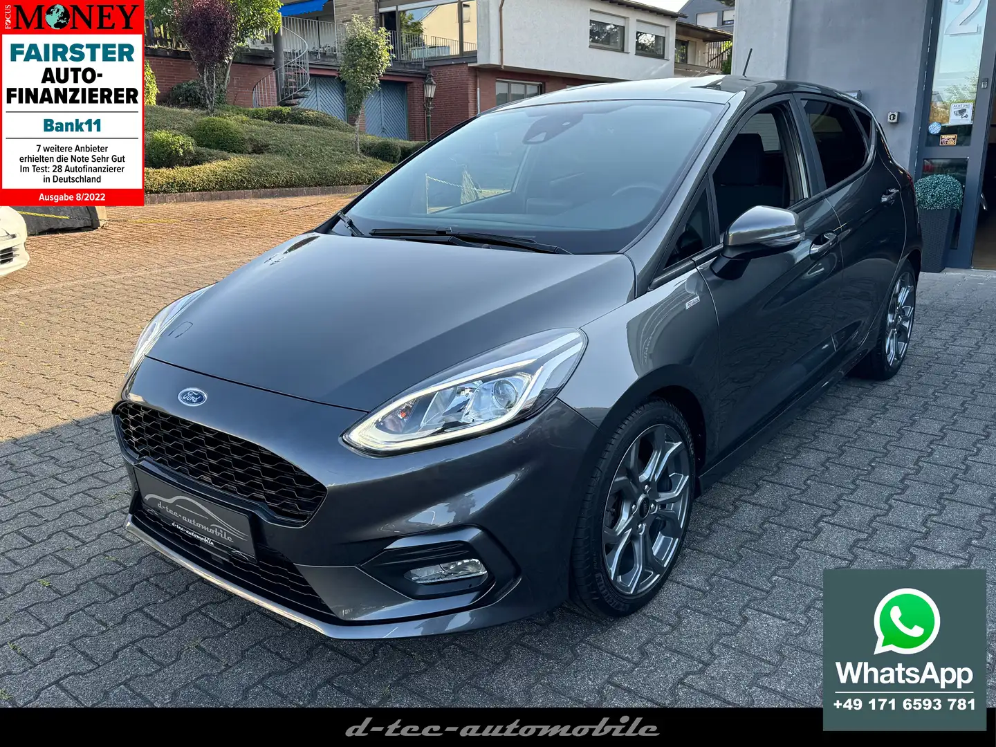 Ford Fiesta ST-Line*Navi*LED*8-fach*Sitzhzg.*Fahr-Assistenten Grau - 1