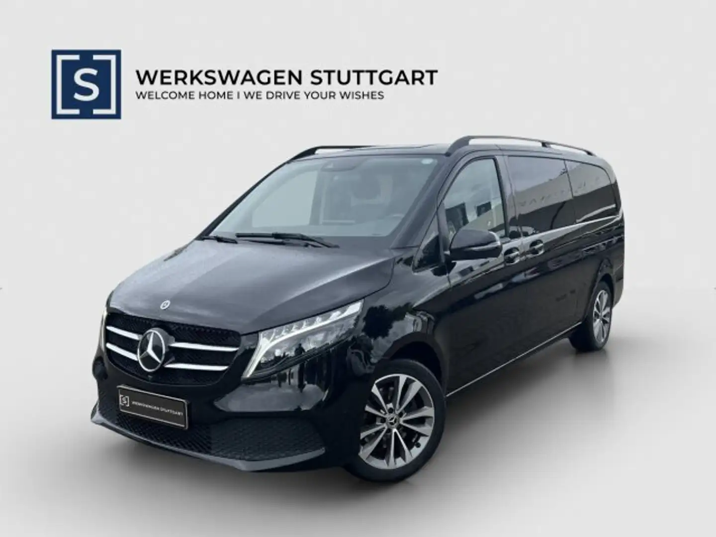 Mercedes-Benz V 300 V 300 d AVANTGARDE EXTRALANG AIRMATIC STHZ 360 Schwarz - 1