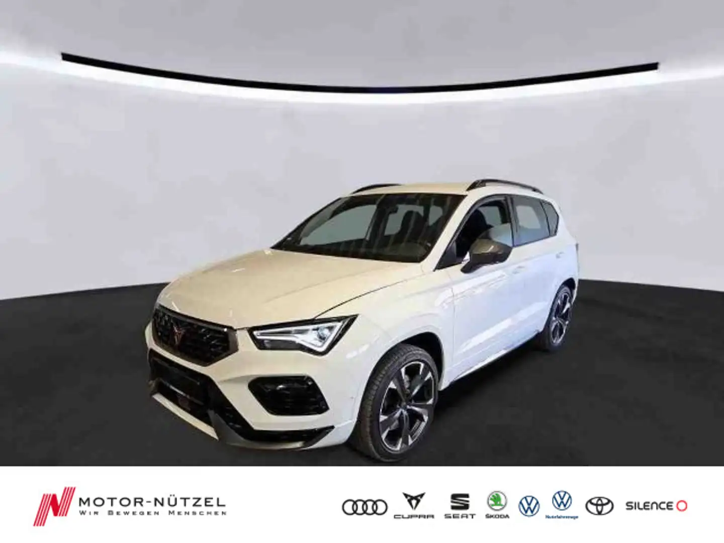 CUPRA Ateca 2.0 TSI DSG VZ LED+NAV+AHK+SHZ+PLA+VC+360° Weiß - 1
