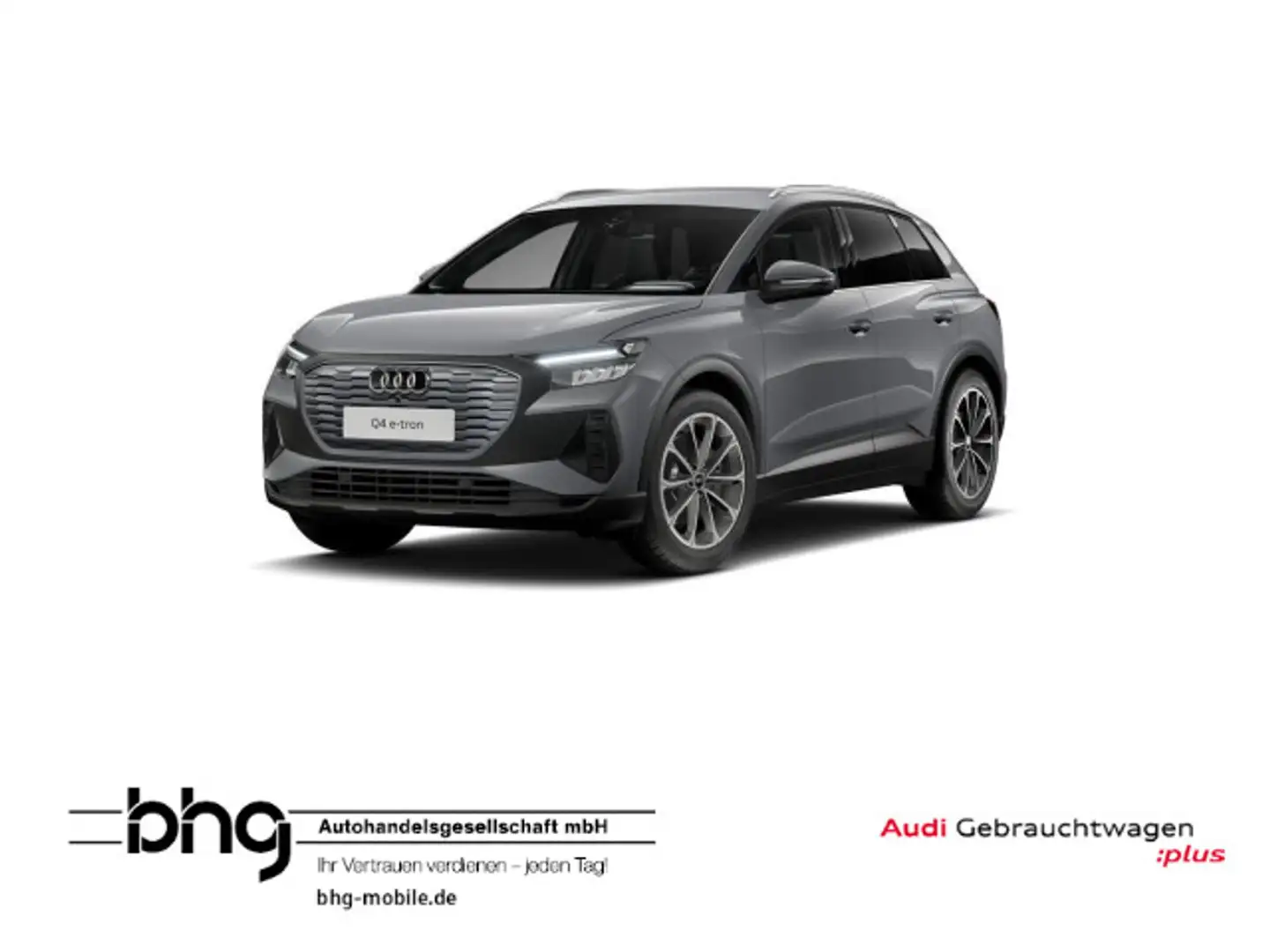 Audi Q4 e-tron 40 *AHK*KEYLESS*NAVI*LED* Gris - 1