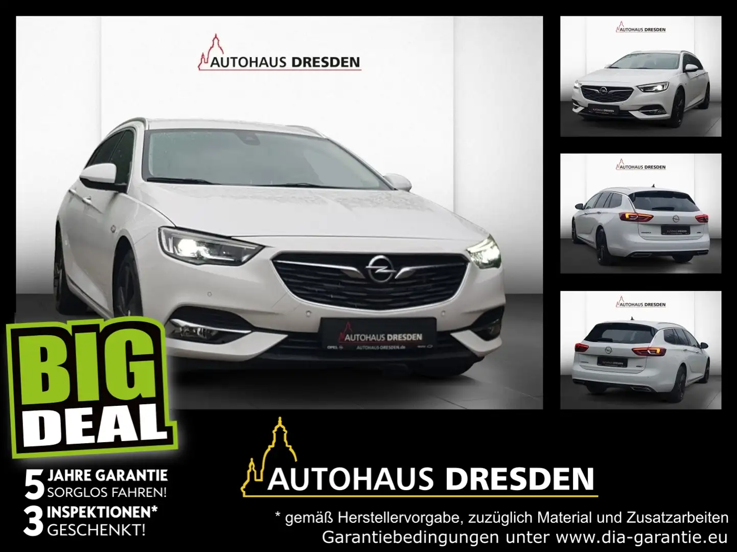 Opel Insignia B Sports Tourer 2.0   ALLRAD, NAVI Weiß - 1