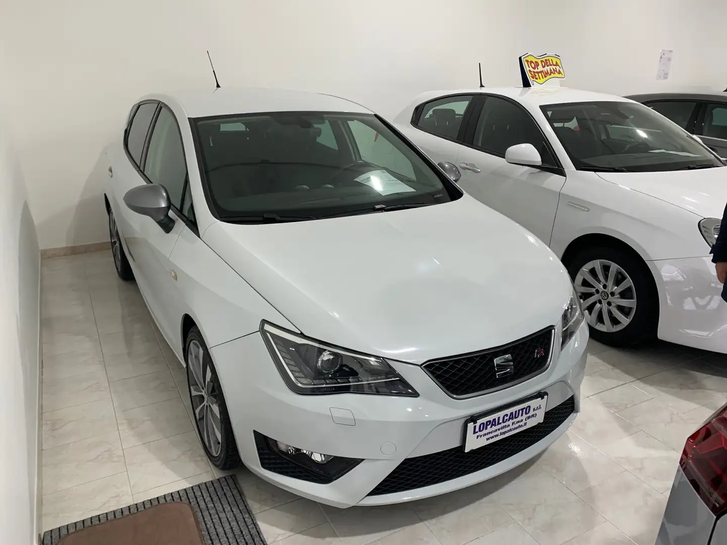 SEAT Ibiza Ibiza 5p 1.4 tdi cr FR s Bianco - 1