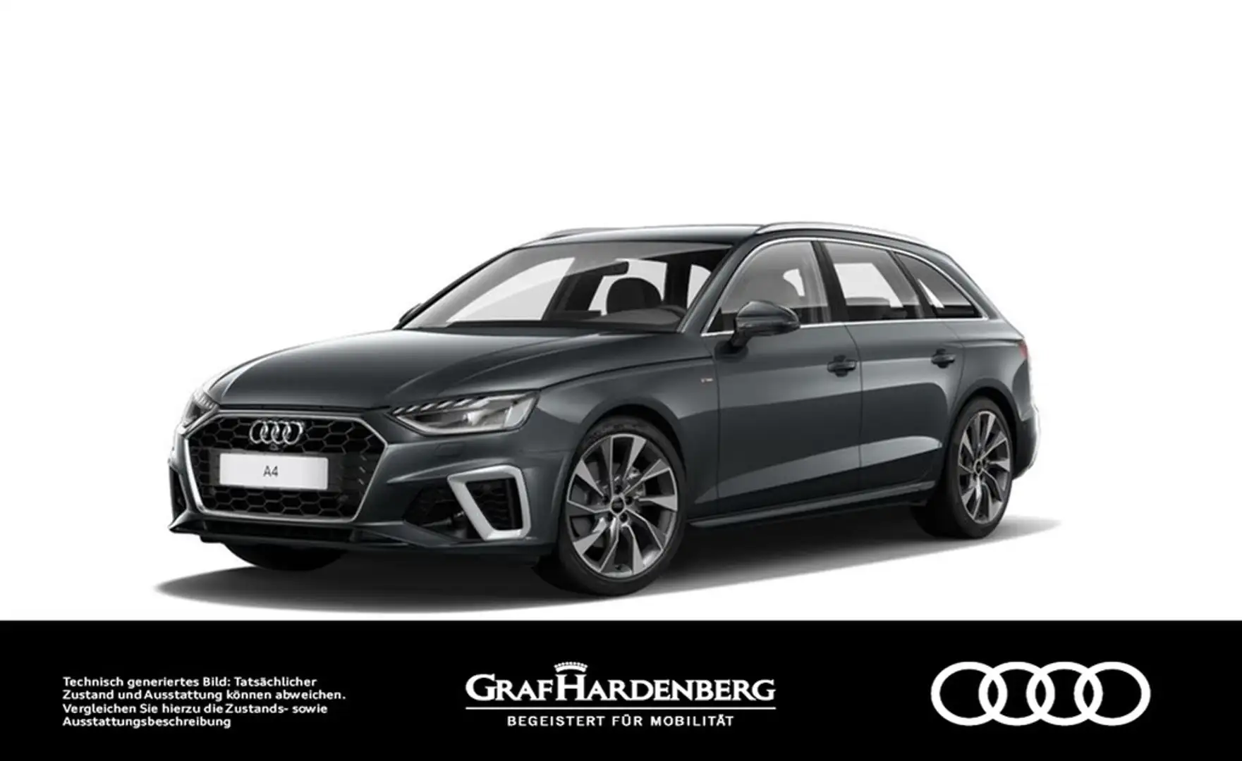 Audi A4 Avant 35 TDI S line LED Navi B&O ACC Grau - 1