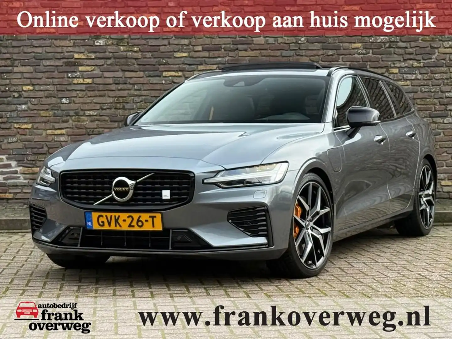 Volvo V60 2.0 T8 AWD Polestar Engineered Panodak H&K Grijs - 1