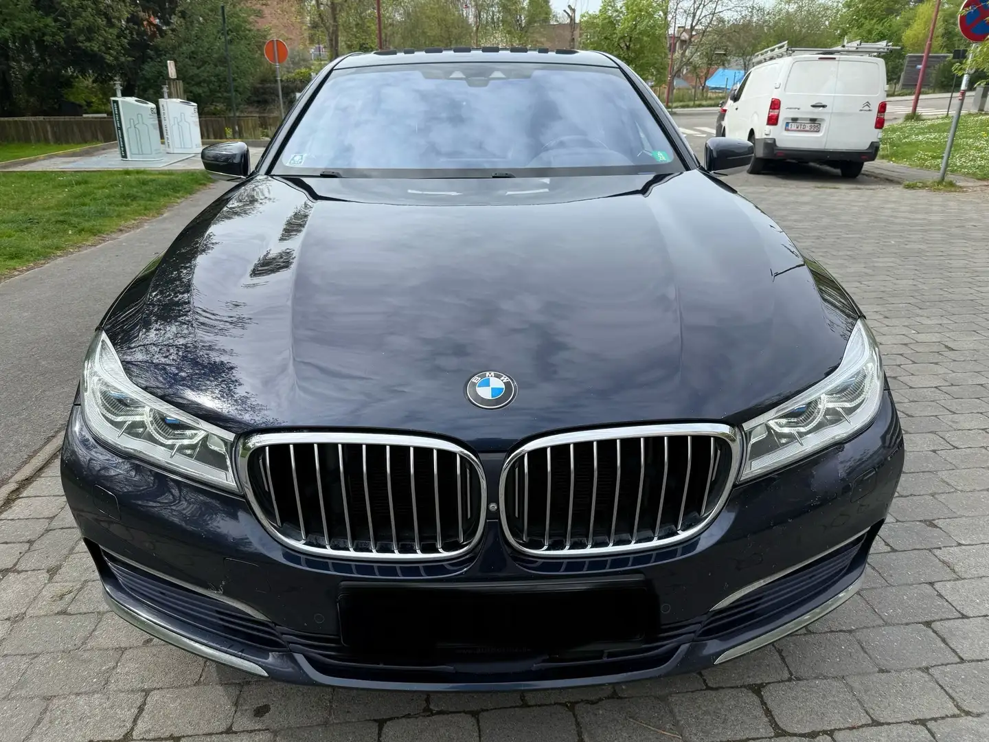 BMW 730 dXAS full option matrix Zwart - 2