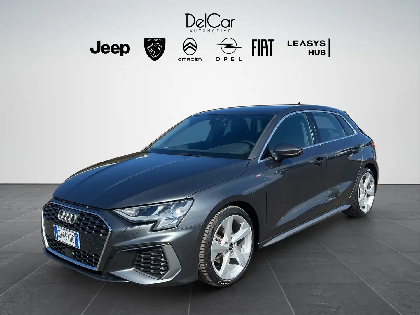 Audi A3 A3 2020 Sportback 35 2.0 tdi Sline Edition Stronic Grau - 2