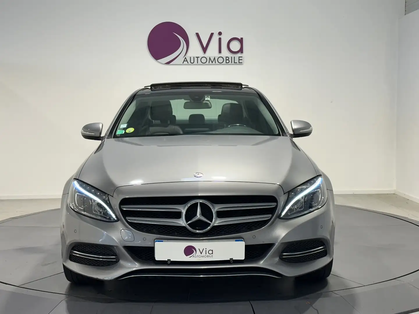 Mercedes-Benz C 300 300H BlueTEC Hybrid Executive 7G-Tronic A - Toit Ouvrant Panoramique - Grijs - 2
