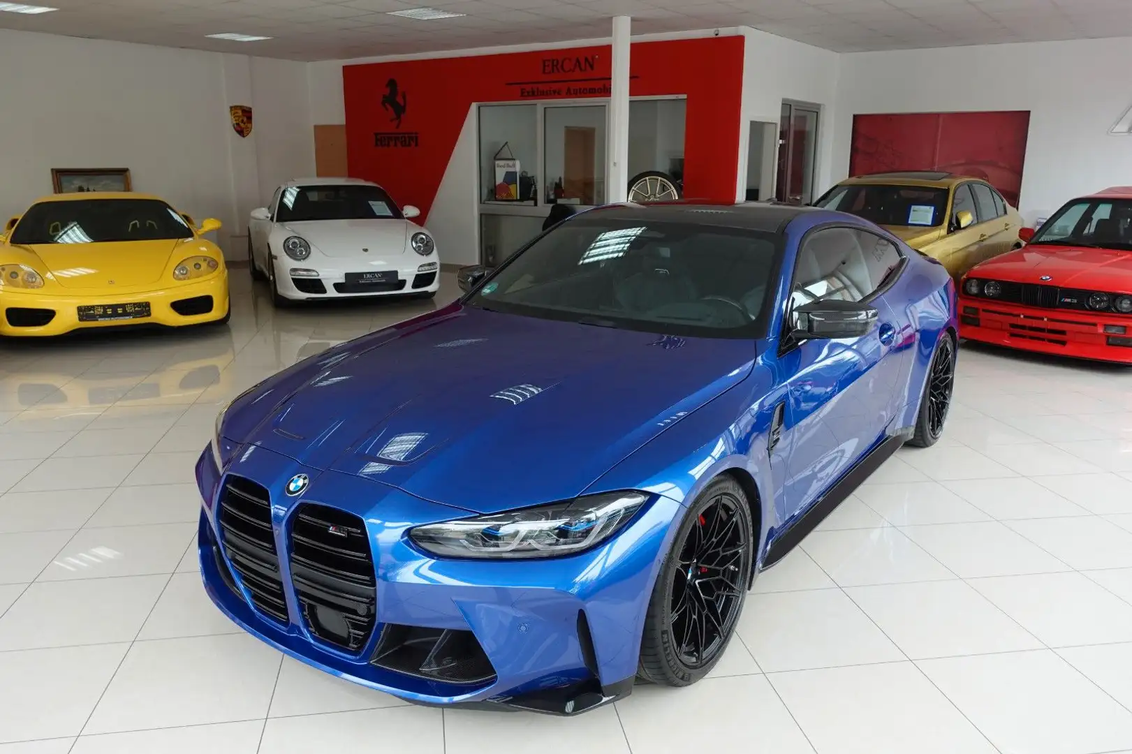 BMW M4 Competition / Carbon / Laser / M Drivers /BRD Blu/Azzurro - 1