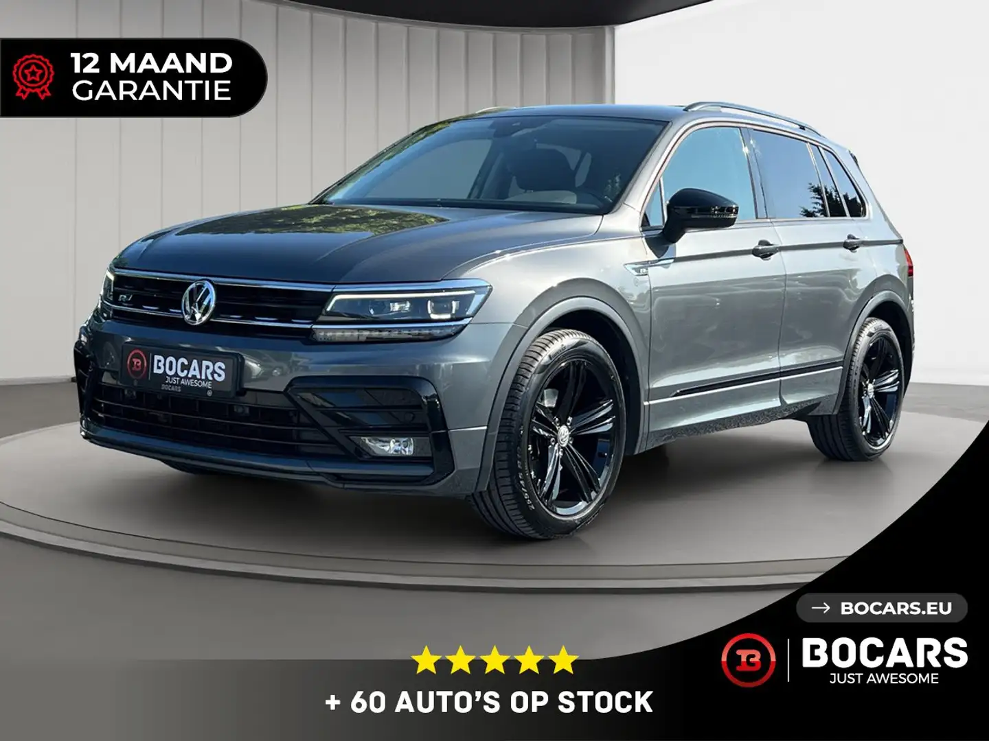 Volkswagen Tiguan Tiguan 2.0 TDI SCR DSG R-Line Grijs - 1