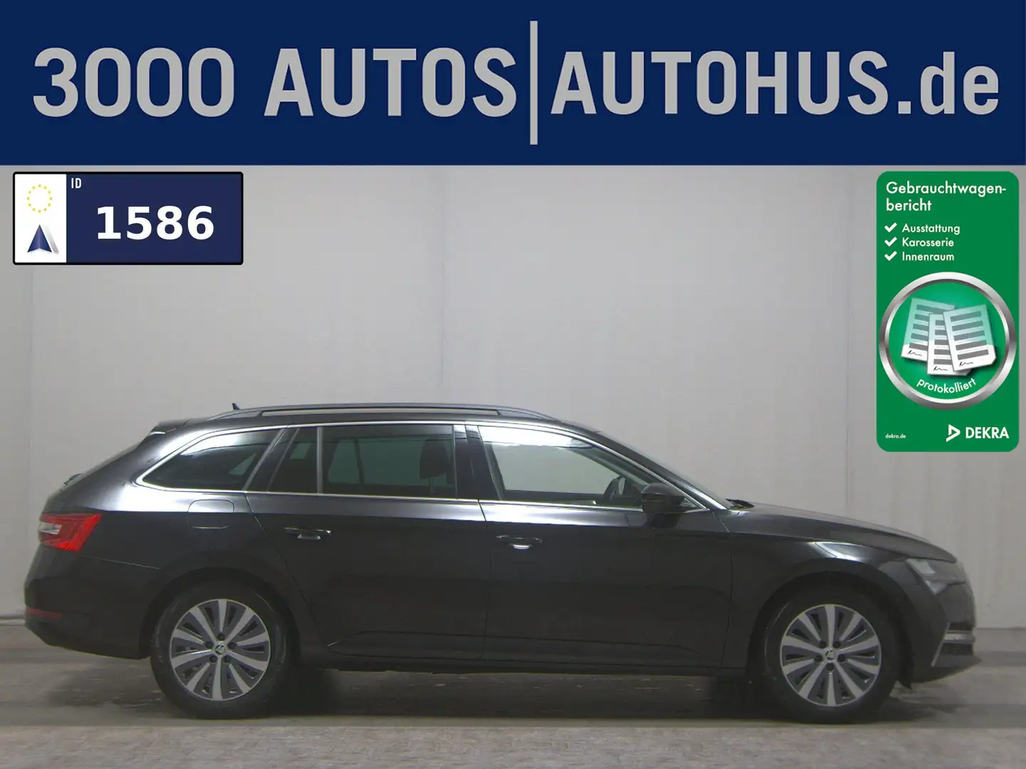 Skoda Superb Kombi 1.4 TSI iV Ambition Navi vc AHK ACC Schwarz - 1