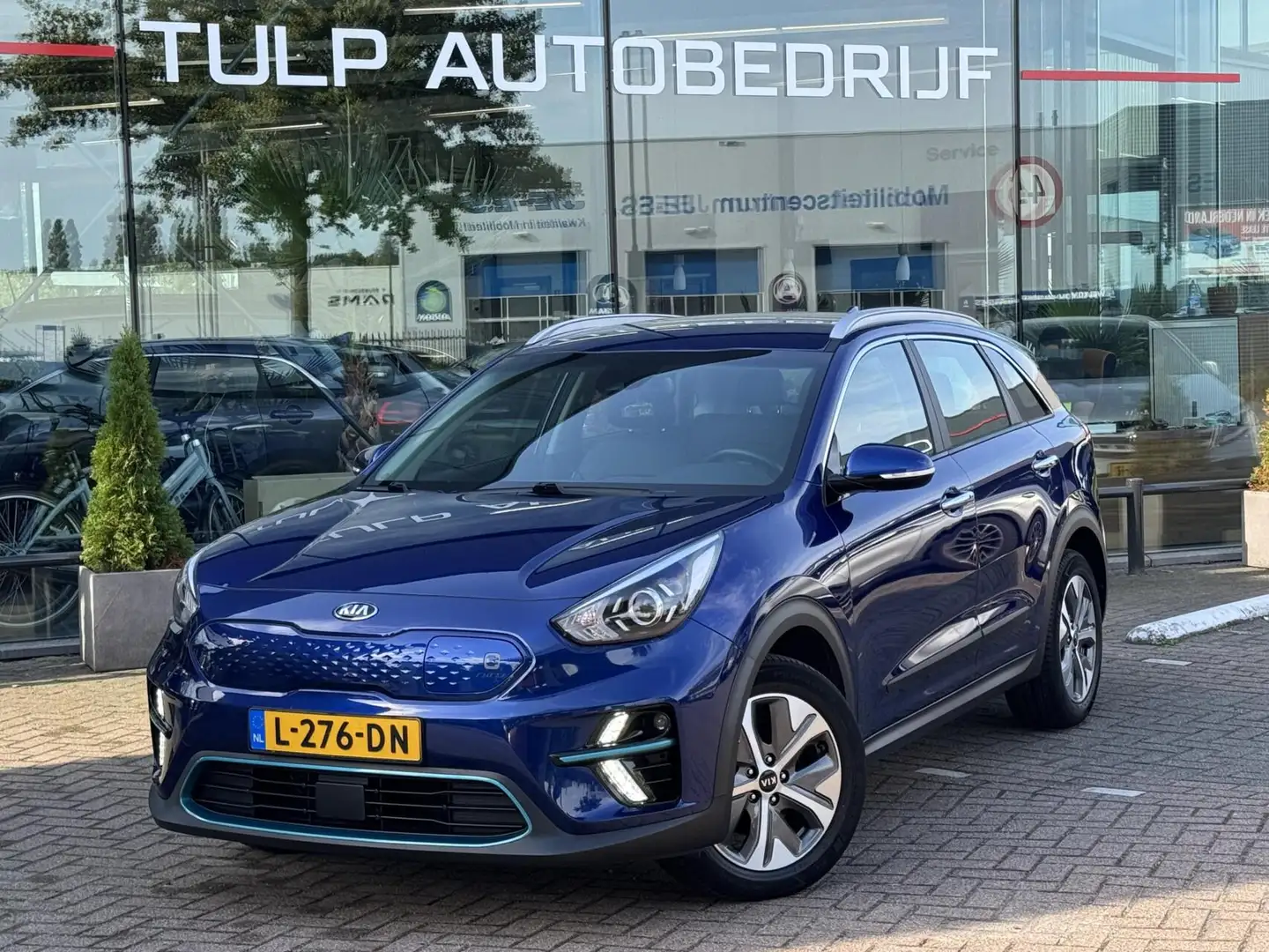 Kia e-Niro DynamicLine 64 kWh bj 2021 HalfLder navi incl.Btw Blau - 2