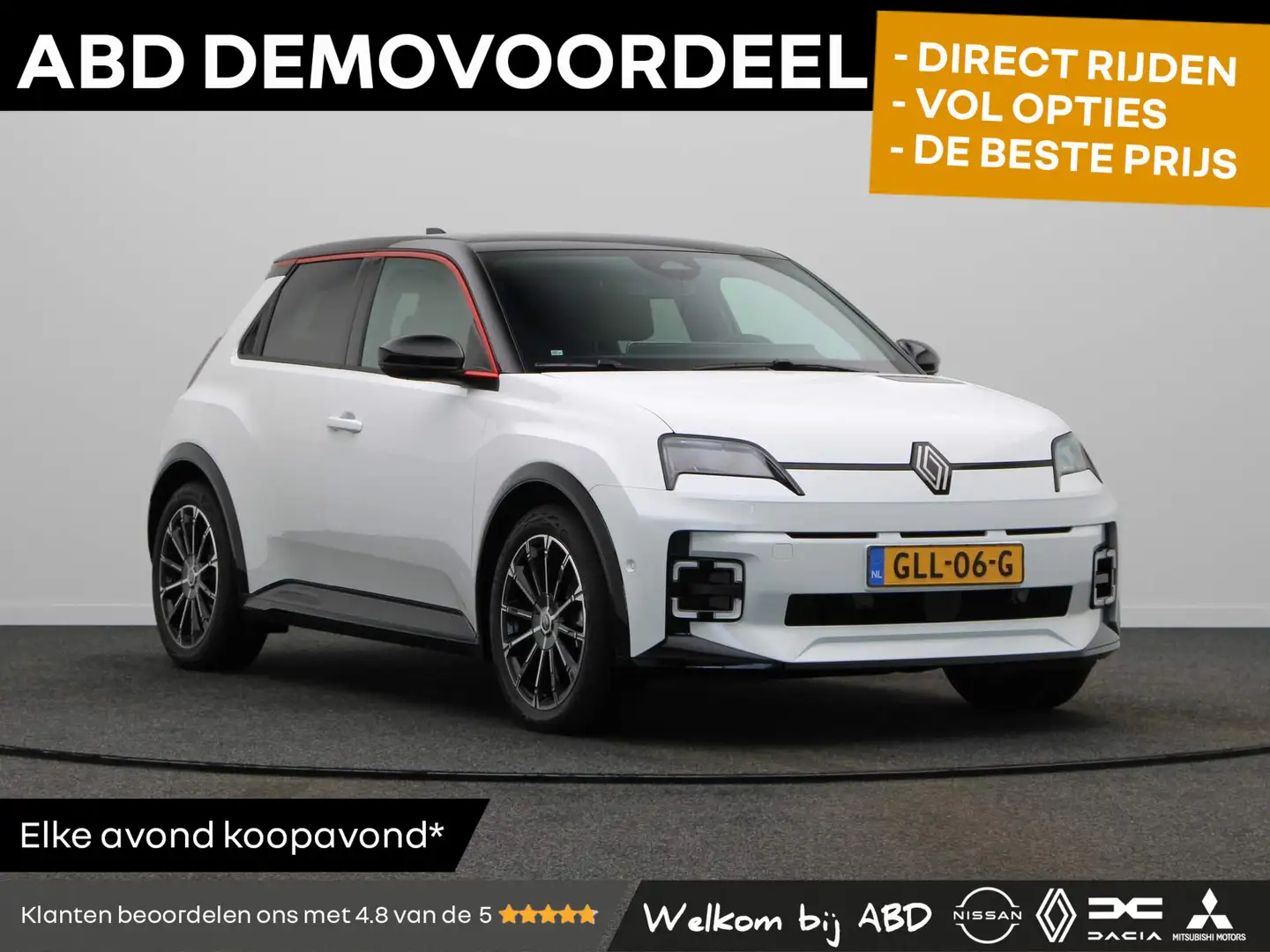 Renault R 5 comfort range iconic cinq 52 kWh | V2L | Adaptieve Wit - 1