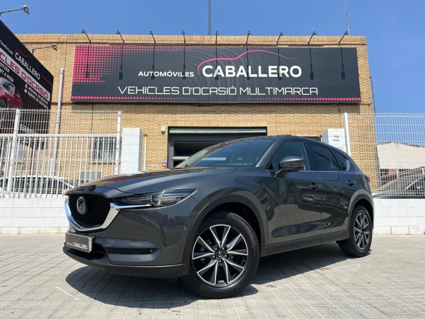 Mazda CX-5 2.5 Skyactiv-G Zenith Safety Black Sky AWD Aut. Gris - 1