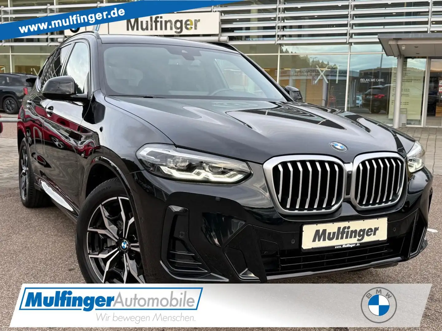 BMW X3 x20d M Sport LiveProf.Kamera Komfz.HiFi 19" LED Schwarz - 1