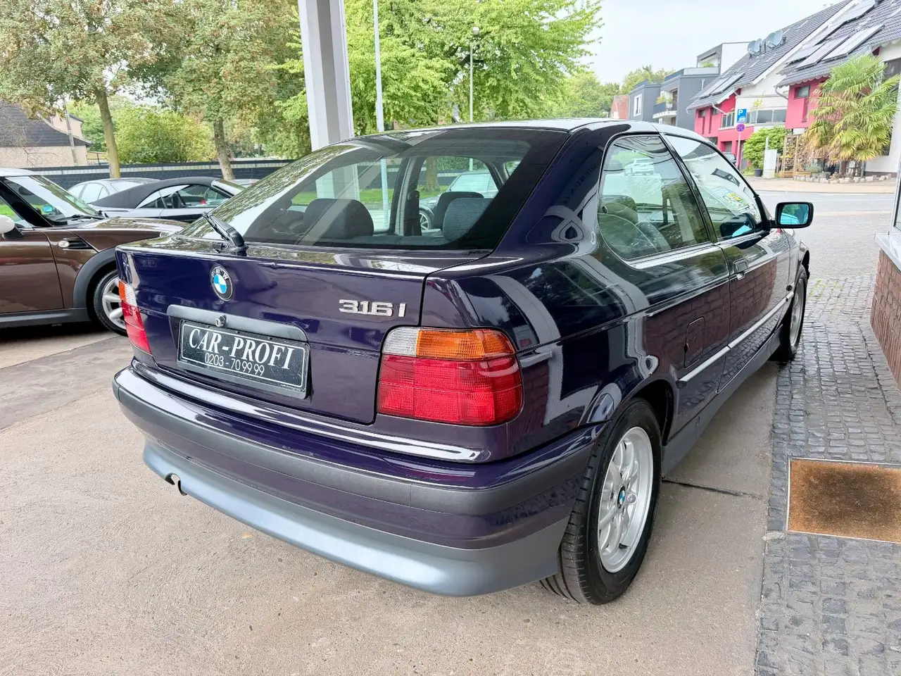 BMW 316 i Compact Autom. Klima/SSD/1.Hd/H-Kennzeichen, foto 9