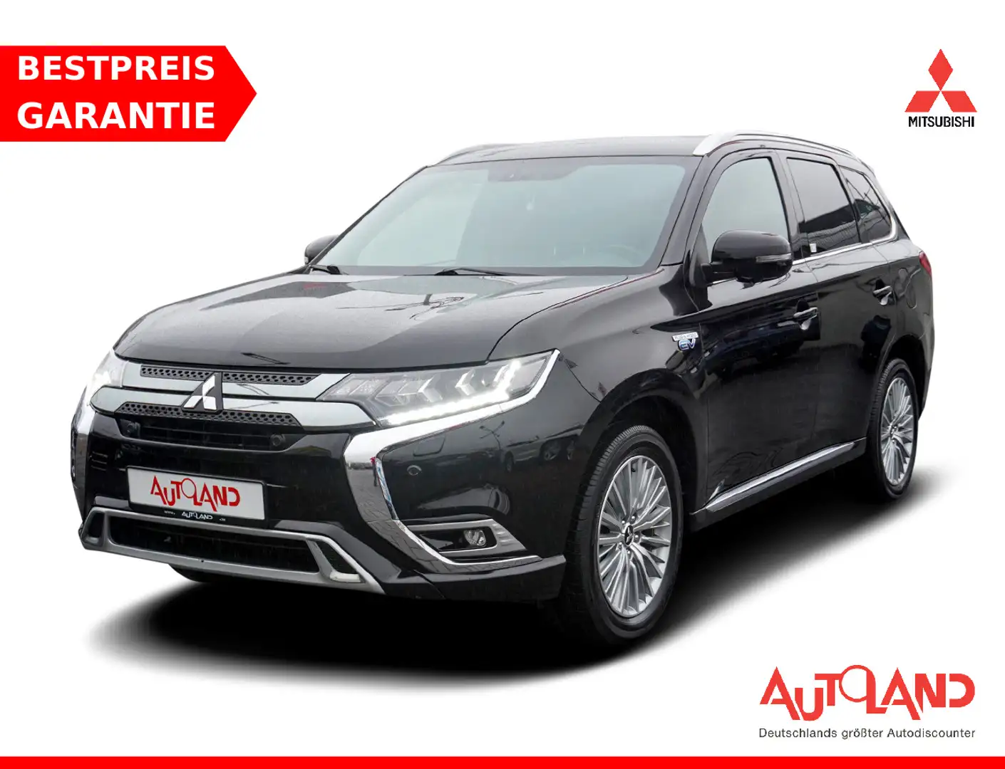 Mitsubishi Outlander 2.4Hybrid PHEV Standheizung Totwinkel Negru - 1