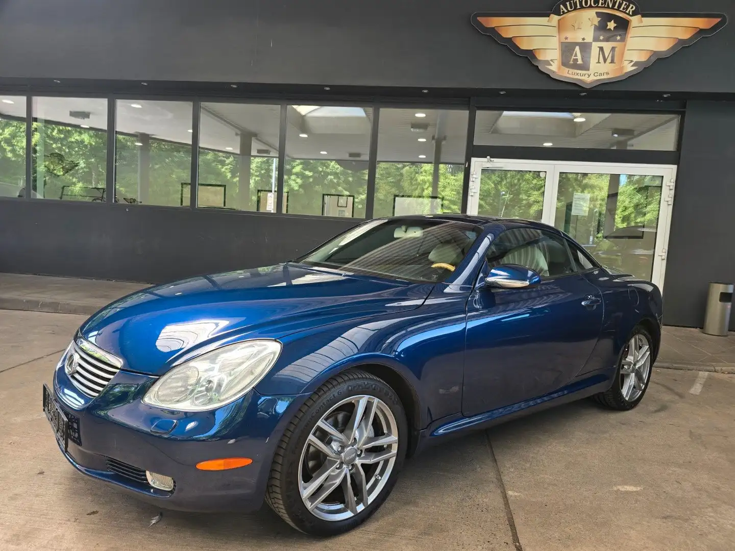 Lexus SC 430 V8 BI-COLOUR-LEDER/NAVI/MEMORY/SZH/PDC Синій - 1