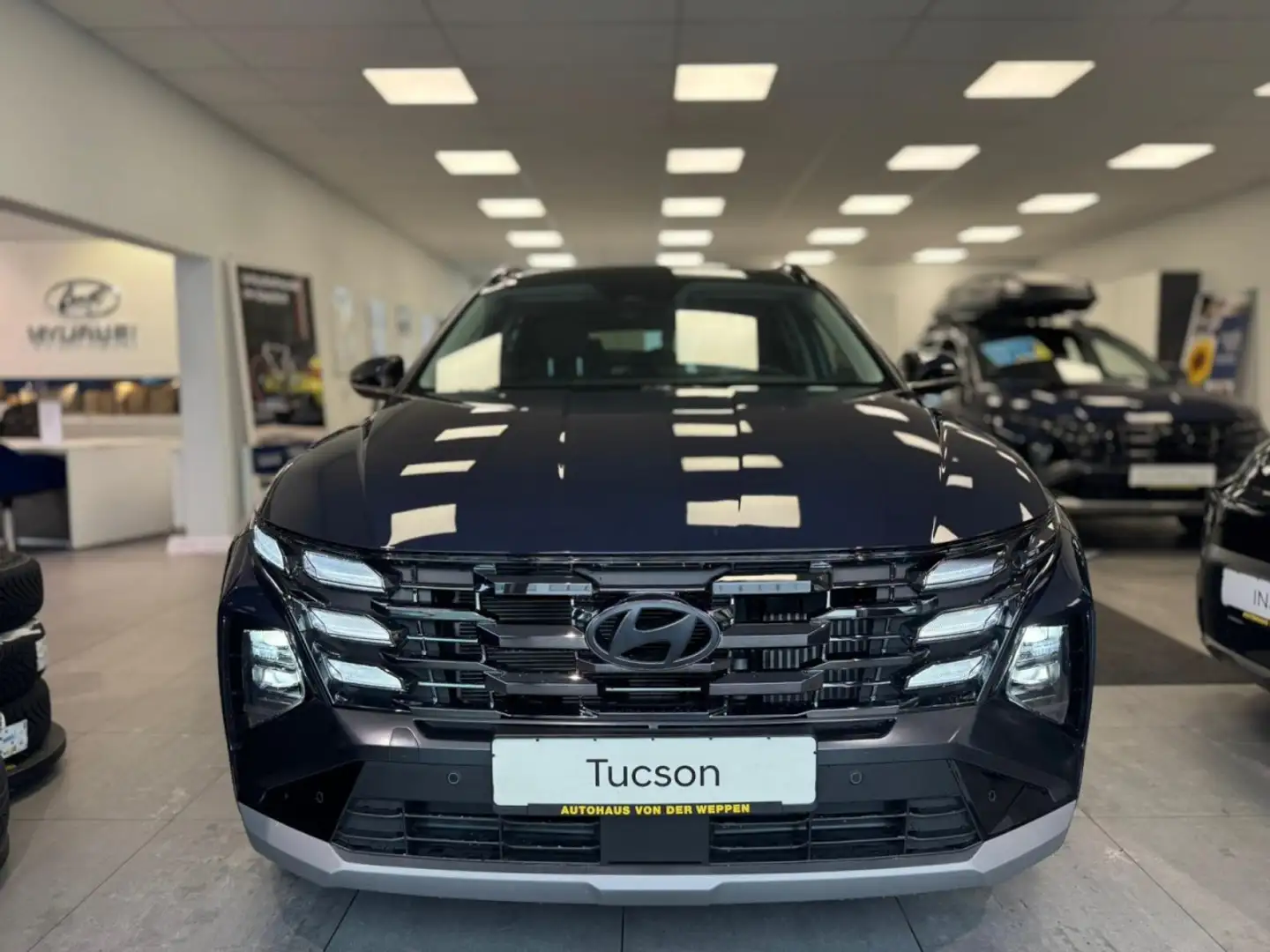 Hyundai TUCSON PRIME + GLASDACH + DIGITAL KEY U.V.M.! Klima Navi Blau - 2