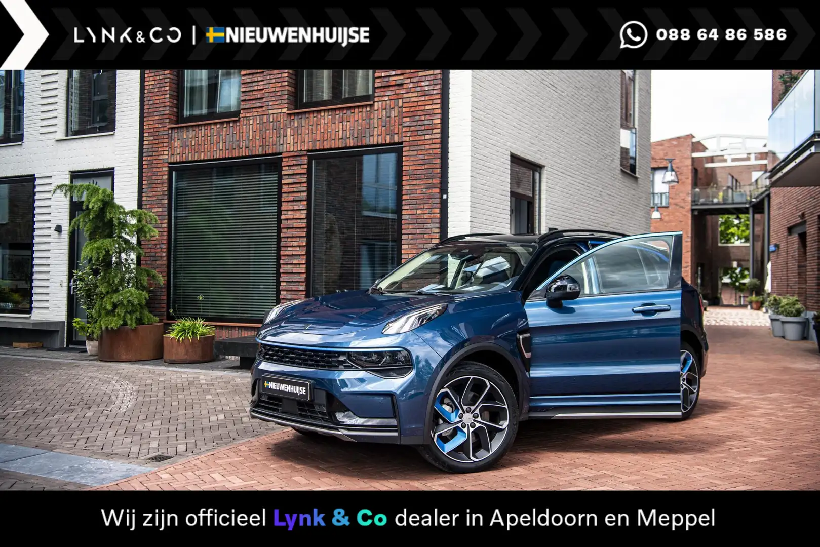 Lynk & Co 01 Plug-in Hybrid | Panoramadak | Adaptive cruise con Bleu - 1