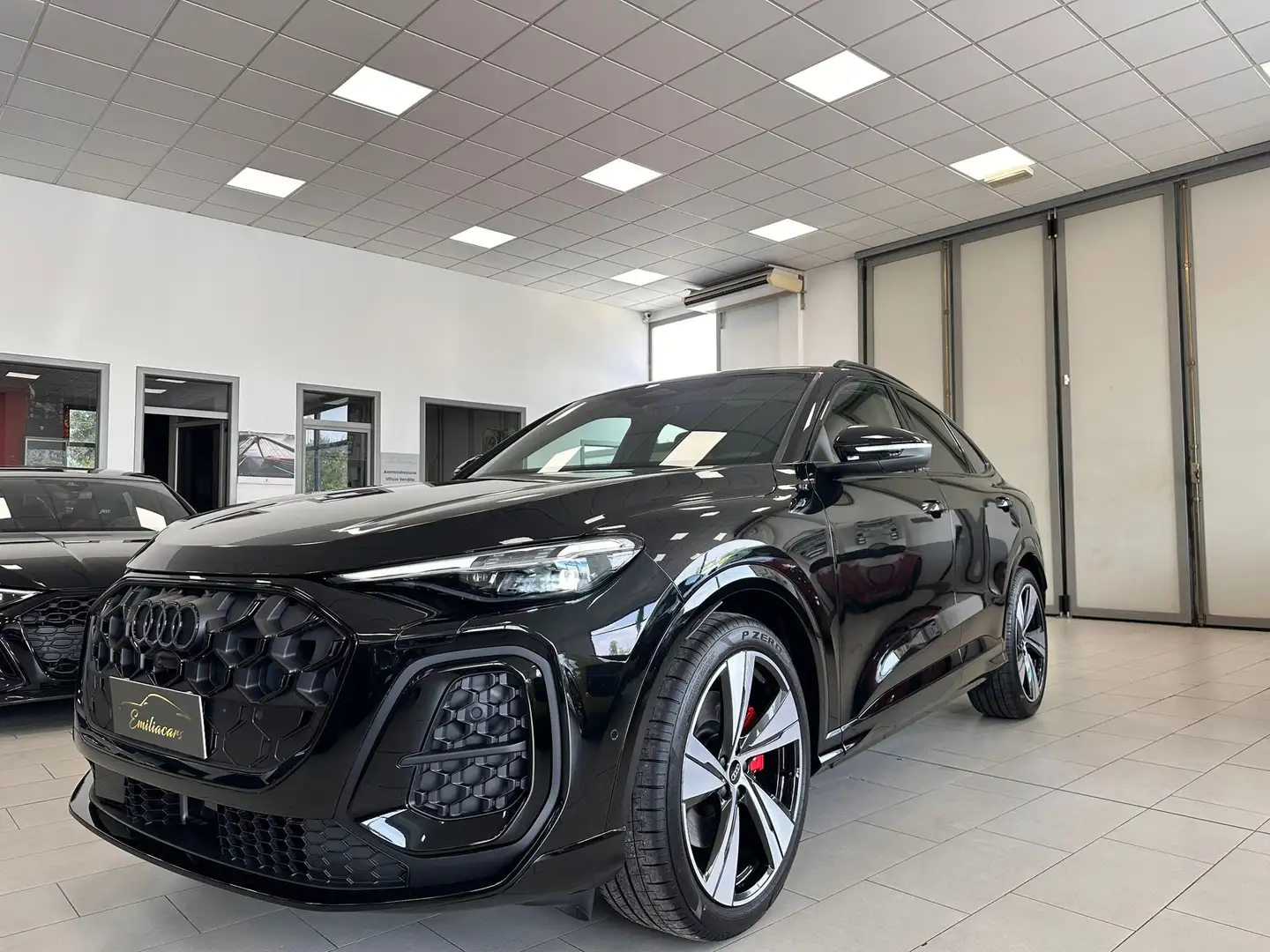 Audi SQ5 sportback 3.0v6 tfsi mhev 367cv quattro SOSP PNEUM Nero - 1