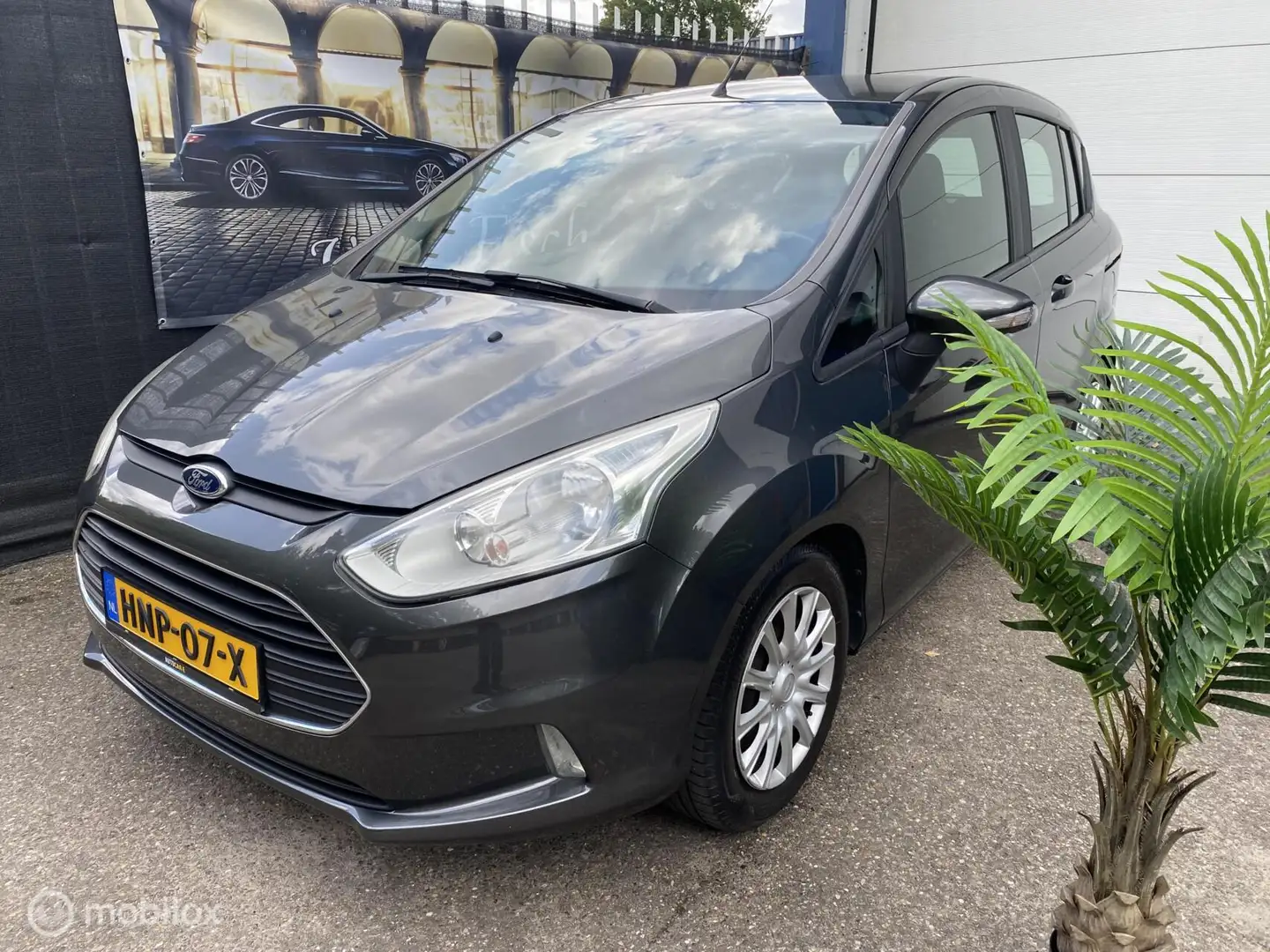 Ford B-Max 1.6 TI-VCT Style 100.DKM AUTOMAAT AIRCO SCHUIFDEUR Grijs - 2