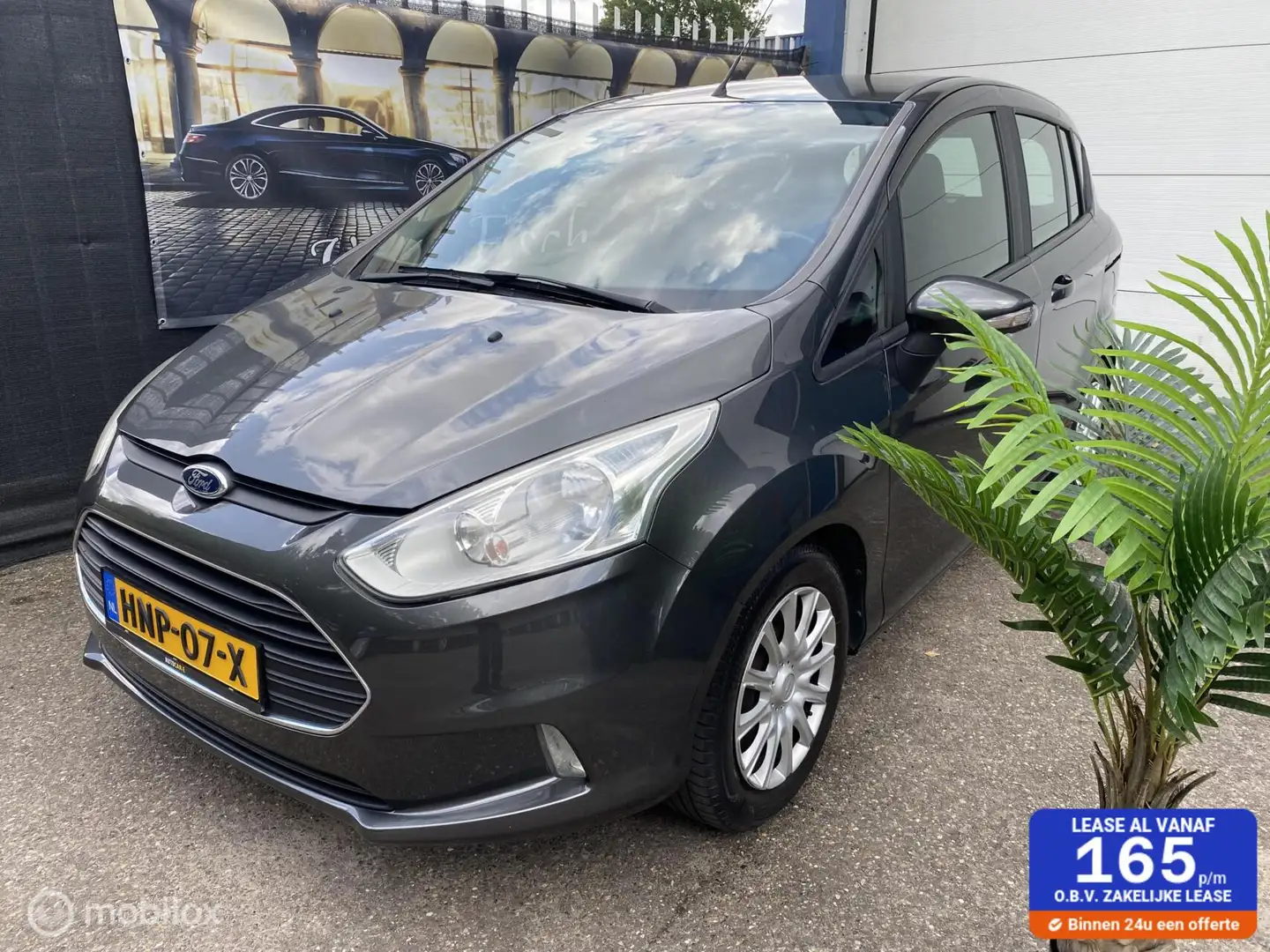 Ford B-Max 1.6 TI-VCT Style 100.DKM AUTOMAAT AIRCO SCHUIFDEUR Grijs - 1