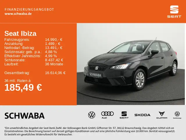 SEAT Ibiza Style 1.0 TSI *LED*VIRTUAL*DAB*GRA*LANE*