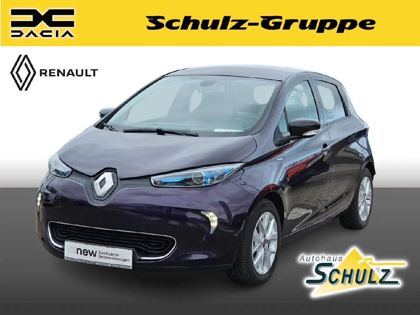 Renault ZOE LIFE inkl Batterie 40 kWh Violet - 1