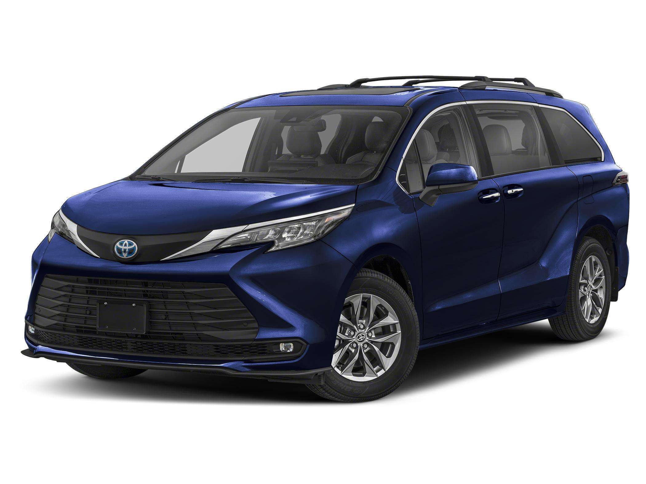 Blue 2026 Toyota Sienna Minivan Front-Wheel Drive Automatic