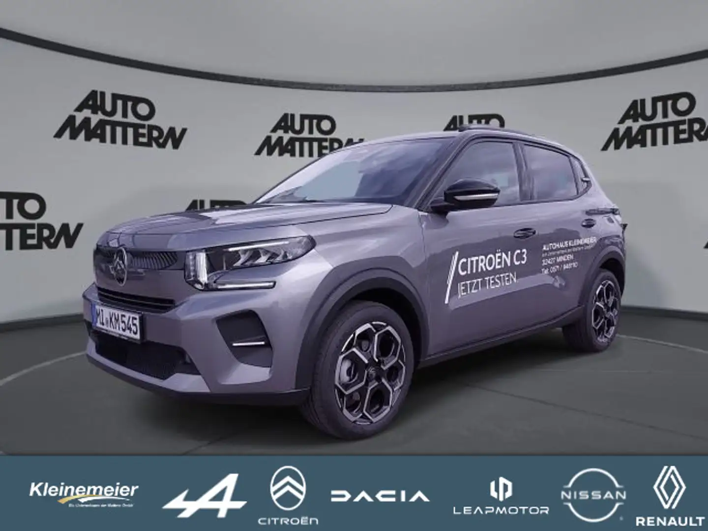 Citroen C3 1.2 Turbo 100 MAX Grau - 1