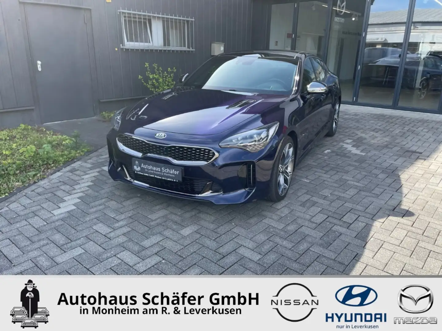 Kia Stinger GT HUD 360 Kamera Navi Leder Memory Sitze Soundsys Синий - 1